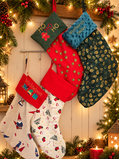 Weihnachtsstiefel personalisiert 18,00 € Is denn schon Weihnachten, Weihnachtsstrumpf personalisiert